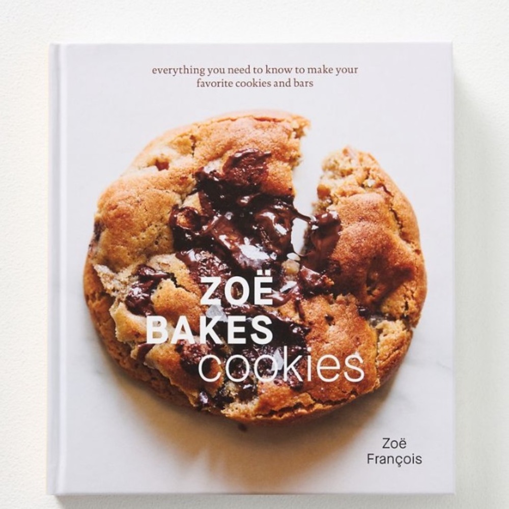 Anthropologie Zoe Bakes Cookies Hardcover Book NWT